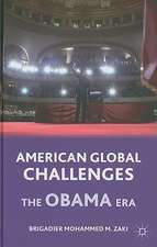 American Global Challenges: The Obama Era