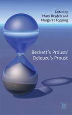 Beckett's Proust/Deleuze's Proust