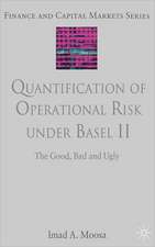 Quantification of Operational Risk under Basel II: The Good, Bad and Ugly