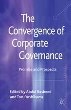 The Convergence of Corporate Governance: Promise and Prospects