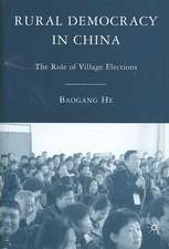 Rural Democracy in China: The Role of Village Elections