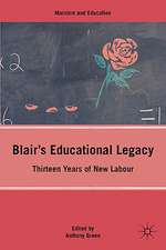 Blair’s Educational Legacy