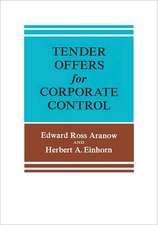 Tender Offers for Corporate Control