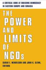 The Power & Limits of NGOs – A Critical Look at Building Democracy in Eastern Europe & Eurasia