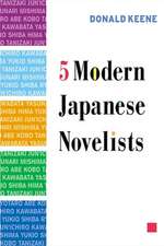 Five Modern Japanese Novelists