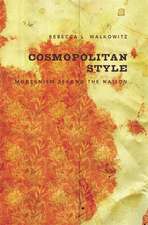 Cosmopolitan Style – Modernism Beyond the Nation