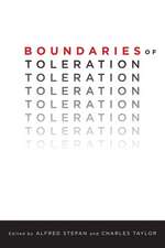 Boundaries of Toleration