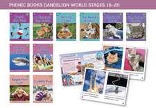 Phonic Books Dandelion World Stages 16-20 ('tch' and 've', two-syllable words, suffixes -ed and -ing and 'le')