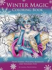 Winter Magic Coloring Book