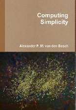 Computing Simplicity
