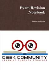 Exam Revision Notebook