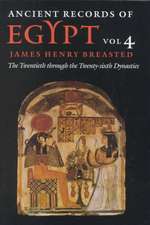 Ancient Records of Egypt: vol. 4: The Twentieth through the Twenty-sixth Dynasties