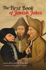 The First Book of Jewish Jokes – The Collection of L. M. Büschenthal