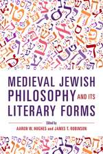 Medieval Jewish Philosophy and Its Literary Forms