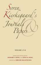 Søren Kierkegaard`s Journals and Papers, Volume – F–K