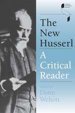 The New Husserl – A Critical Reader