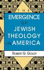 The Emergence of Jewish Theology in America