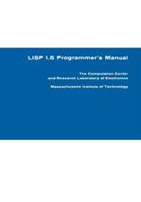 Lisp 1.5 Programmers Manual