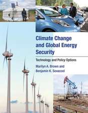 Climate Change and Global Energy Security – Technology and Policy Options