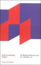 Error-Correcting Codes, second edition