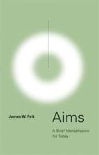 Aims – A Brief Metaphysics for Today