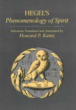 Selections from Hegel`s Phenomenology of Spirit