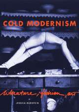 Cold Modernism – Literature, Fashion, Art