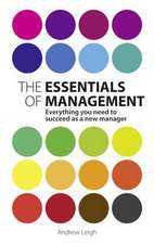 Essentials of Management, The