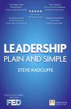 Leadership Plain and Simple