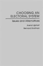 Choosing an Electoral System: Issues and Alternatives