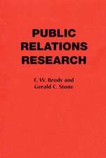 Brody, E: Public Relations Research