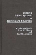 Building Expert Systems in Training and Education