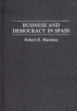 Business and Democracy in Spain