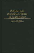 Religion and Resistance Politics in South Africa