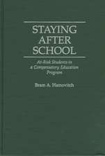 Staying After School