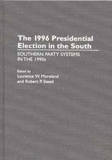 The 1996 Presidential Election in the South: Southern Party Systems in the 1990s