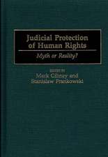 Judicial Protection of Human Rights: Myth or Reality?