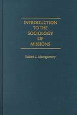 Introduction to the Sociology of Missions