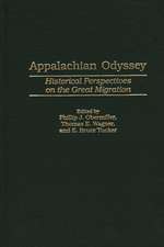 Appalachian Odyssey: Historical Perspectives on the Great Migration