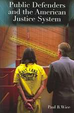 Public Defenders and the American Justice System