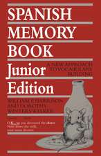 Spanish Memory Book: A New Approach to Vocabulary Building, Junior Edition