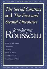 The Social Contract and The First and Second Discourses