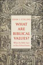 What Are Biblical Values?: What the Bible Says on Key Ethical Issues