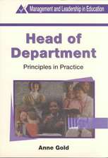 Head of Department: Principles in Practice