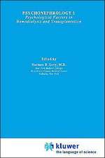 Psychonephrology 1: Psychological Factors in Hemodialysis and Transplantation