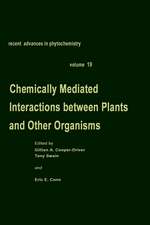 Chemically Mediated Interactions between Plants and Other Organisms