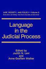 Language in the Judicial Process