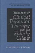 Handbook of Clinical Behavior Therapy with the Elderly Client