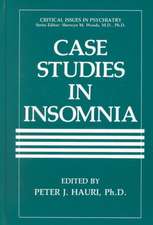 Case Studies in Insomnia