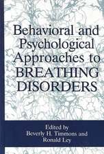 Behavioral and Psychological Approaches to Breathing Disorders